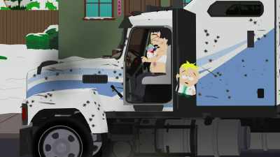 (tires screeching) - South Park: The End of Obesity