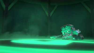 [tires screeching] - Mighty Monsterwheelies