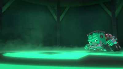 [tires screeching] - Mighty Monsterwheelies