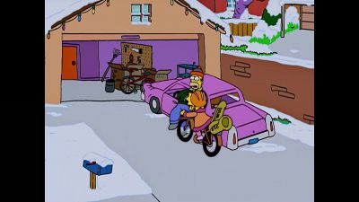 (tires screeching) - The Simpsons