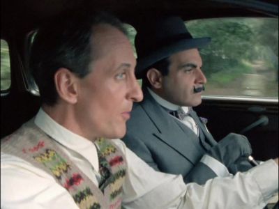 [tires screeching] - Agatha Christie's Poirot