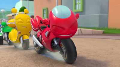 (tires screeching) - Ricky Zoom