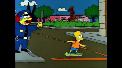 (tires screeching) - The Simpsons