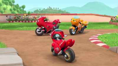 (tires screeching) - Ricky Zoom