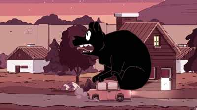 [tires screeching] - Hilda