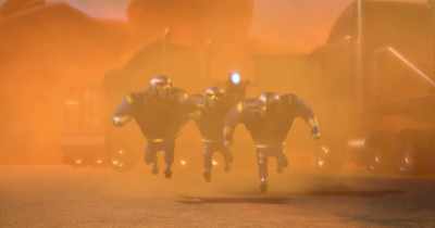 [tires screeching] - Spy Kids: Mission Critical