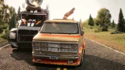 [tires squealing] - Buddy Thunderstruck