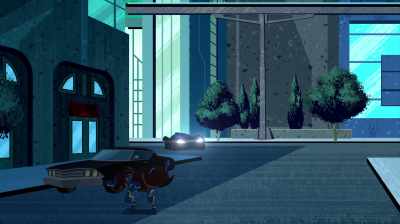 (TIRES SQUEALING) - Justice League Action