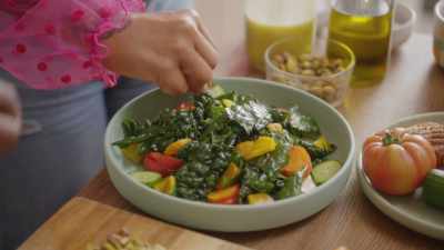 [Tirzah] And then
our cucumbers, - What Am I Eating? With Zooey Deschanel
