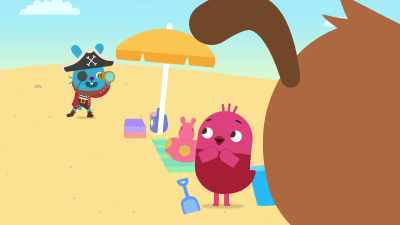 Tiver me shimbers, landlubbers ahead. - Sago Mini Friends