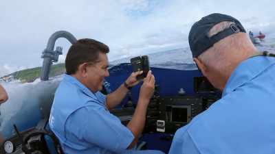 To actually go down and see
what the deep dropcam see, - Protecting Paradise: The Story of Niue