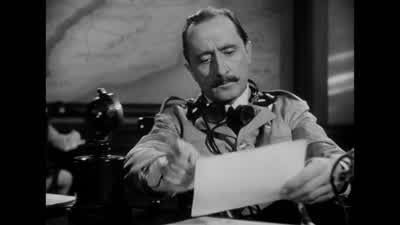 To all officers: Two German couriers carrying official documents murdered on train from Oran. - Casablanca