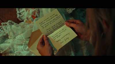 - "To Angus from Judy." - Woman in the Maze