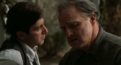 तो आपला वेळ आली, तेव्हा त्या... - The Godfather