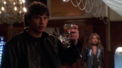 To baby Luthor. - Smallville