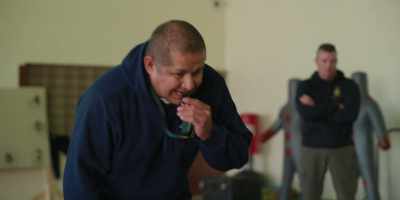 To be able to act
violently when necessary. - Navajo Police: Class 57