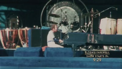To be back here tonight is an honor,
a privilege - Elton John Live: Farewell from Dodger Stadium