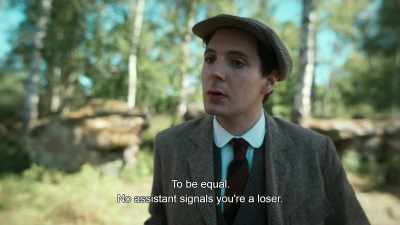 To be equal.
Without an assistant, you're a loser. - Irma Vep