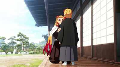 To be honest, he was not happy. - Demon Slayer -Kimetsu no Yaiba- The Movie: Mugen Train