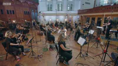 To be performing with an orchestra - Planet Earth: A Celebration