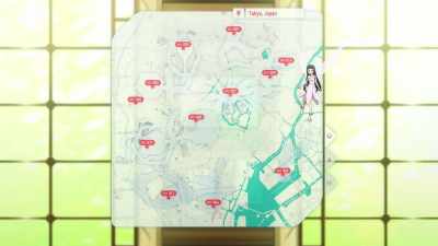 To be precise, these are
the closest parks and plazas - Sword Art Online: The Movie – Ordinal Scale