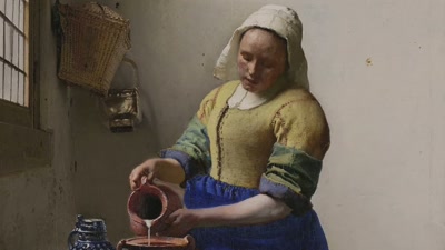 To be so versatile and yet never
to show you his brushstroke. - Vermeer: The Greatest Exhibition