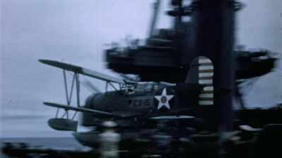 To bomb Japan, they'll
have to launch a bigger plane - The Pacific War in Color