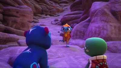 To call a thunderbird,
you need to stomp like thunder. - Spirit Rangers