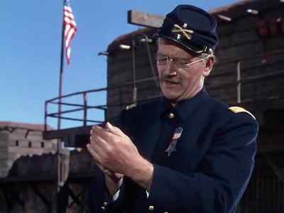 "To Captain Brittles
from C Troop. - Directed by John Ford