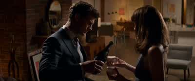To celebrate your graduation, among other things. - Fifty Shades of Grey