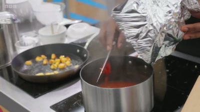 To complement Bobby's chicken, - Young Masterchef