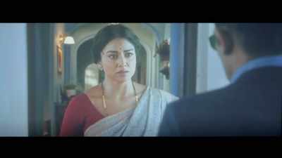 To dig a pit and bury
the body somewhere else, - Drishyam 2