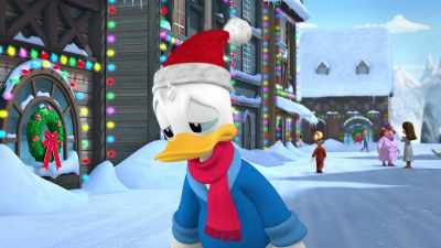To do something new
and exciting this Christmas. - Mickey and Minnie Wish Upon a Christmas