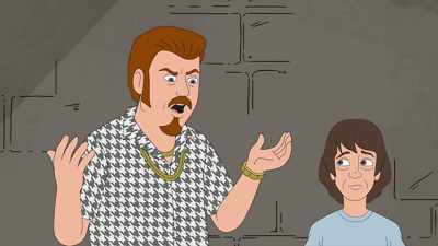 ...to escape your own true self.
- Please, stop. - Trailer Park Boys: The Animated Series