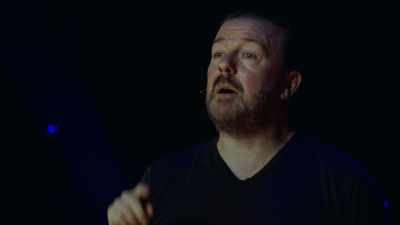 To fantasize about me being
raped by the Devil. - Ricky Gervais: Humanity