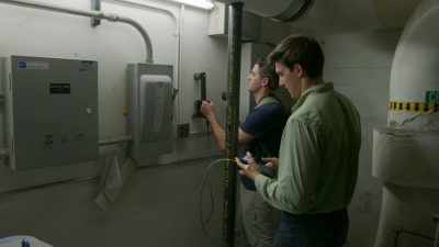 To find out, we're going to use
what's called sonic echo testing. - Secrets of the Underground