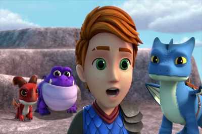 To get the bark, we need to lose to him. - Dragons: Rescue Riders