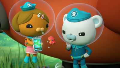To get to the reef where Coba lives, - Octonauts and the Caves of Sac Actun