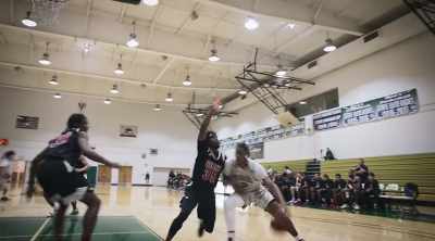 To Hampton. Hampton goes to work.
The lefty, off the window. - Last Chance U: Basketball