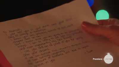 To Hannah, I just left you
in your dorm, - Christmas Pen Pals
