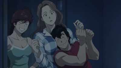 To have a cushion in such a convenient position! - City Hunter: Shinjuku Private Eyes