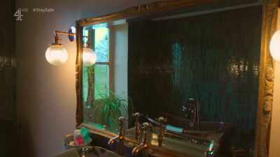 To have the phone
call with Miriam, - Escape to the Chateau: Make Do & Mend