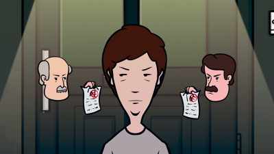 To hell with those guys, - My Old School