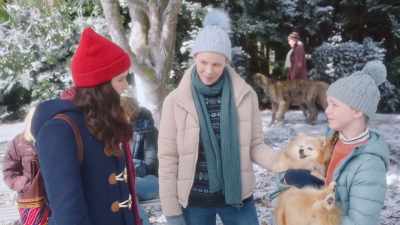 To help him get used to as many
situations as possible - The Dog Days of Christmas
