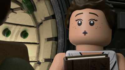 To help me. You. Us. With your training. - LEGO Star Wars Holiday Special