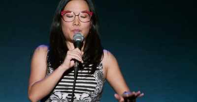 To keep him down
so that he doesn't believe - Ali Wong: Baby Cobra