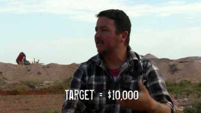 To keep running this season,
we need ten grand. - Outback Opal Hunters