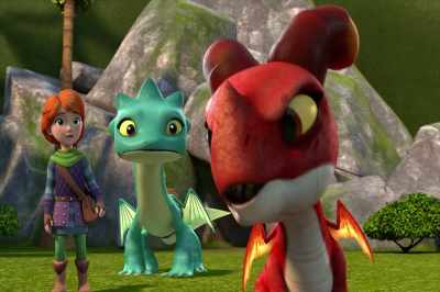 To keep the wolves away from the sheep. - Dragons: Rescue Riders