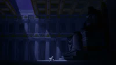 On your left is Hercules' villaOur next stop is the Pecs and Flex Gift Shopwhere you can pick up the great hero's30 minute work out scrollBuns of Bronze - Hercules