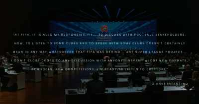 TO LISTEN TO
AND TALK TO THEM, - Super League: The War for Football